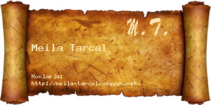Meila Tarcal névjegykártya